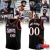 Fresh seasonal style featuring Philadelphia ers Hardwood Classic Basketball Jersey.