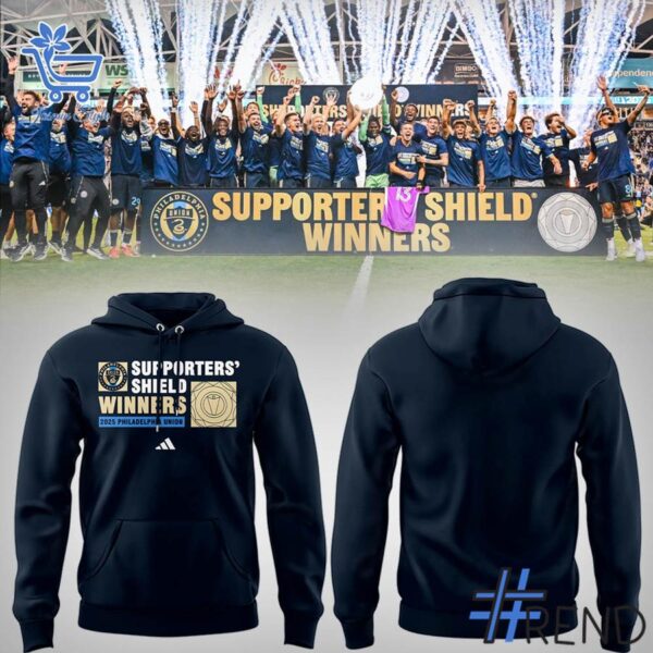 Philadelphia Union Supporters Shield Winners Tshirt brings a fresh edge to your everyday outfit.