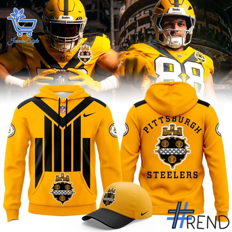 Eye-catching 1 Pittsburgh Steelers 1933 Throwback Hoodie designed to upgrade your everyday outfit.