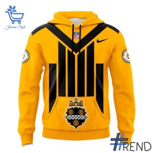 Eye-catching 2 Pittsburgh Steelers 1933 Throwback Hoodie designed to upgrade your everyday outfit.