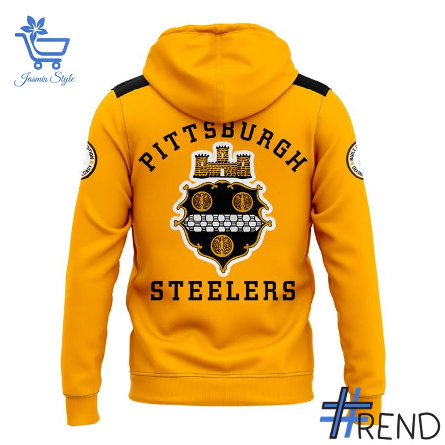 Eye-catching 3 Pittsburgh Steelers 1933 Throwback Hoodie designed to upgrade your everyday outfit.