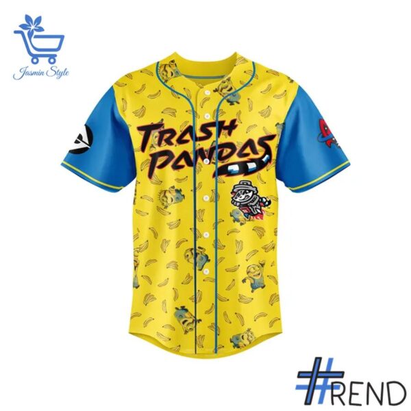 Express your true style with Rocket City Trash Pandas x Minions Jersey.