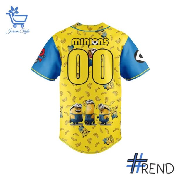 Express your true style with Rocket City Trash Pandas x Minions Jersey.