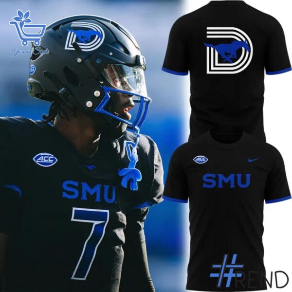 SMU Mustangs Football Dark Mode Uniform Hoodie brings a fresh edge to your everyday outfit.
