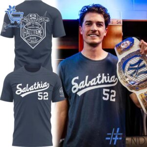 Premium quality and sleek design of Sabathia National Baseball Hall of Fame New York Yankees Shirt.