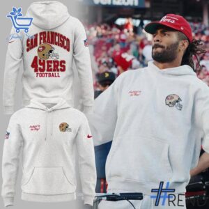 Eye-catching 1 San Francisco 49ers Fred Warner Hoodie designed to upgrade your everyday outfit.