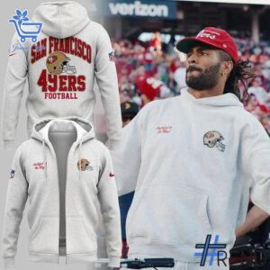 Eye-catching 4 San Francisco 49ers Fred Warner Hoodie designed to upgrade your everyday outfit.