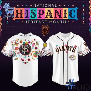 Premium quality and sleek design of San Francisco Giants Hispanic Heritage Month Jersey.