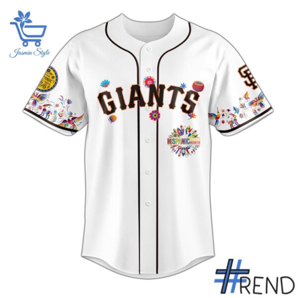 Premium quality and sleek design of San Francisco Giants Hispanic Heritage Month Jersey.