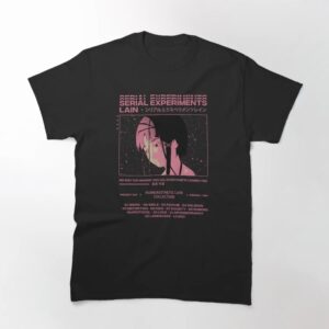 Premium quality and sleek design of Serial Experiments Lain Aesthetic T Shirt.