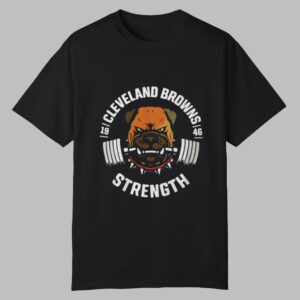 Fresh seasonal style featuring Shedeur Sanders Clevand Brown Strength Shirt.