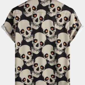 Premium quality and sleek design of Skull Cool Hawaiian Shirt.