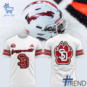 High-quality 4 South Dakota Football 2025 Native American Heritage Game Hoodie that brings your outfit to life.