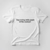 Premium quality and sleek design of Stop Inviting White People To The Cookout Shirt.