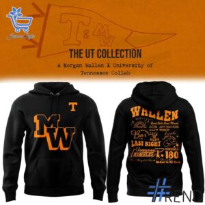 Sleek 1 Tennessee Football Morgan Wallen UT Hoodie with bold design accents and flawless fit.