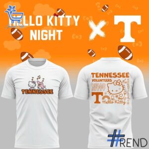A timeless essential that elevates every outfit: 1 Tennessee Volunteers Hello Kitty 2025 Shirt.
