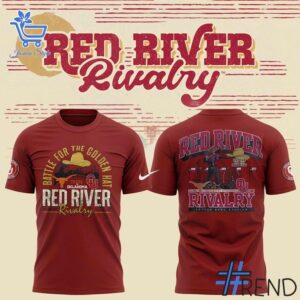 High-quality 1 Texas Longhorns vs Oklahoma Sooners Red River Rivalry Big Tex Match Up Shirt that brings your outfit to life.