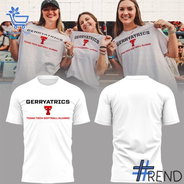 Fresh seasonal style featuring Texas Tech Softball gerreyatrics Shirt.