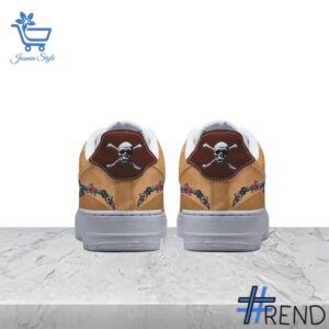 Sleek 2 The Goonies 1985 Nike Air Force Shoes that complements both casual and streetwear styles.