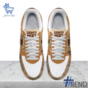 Sleek 3 The Goonies 1985 Nike Air Force Shoes that complements both casual and streetwear styles.