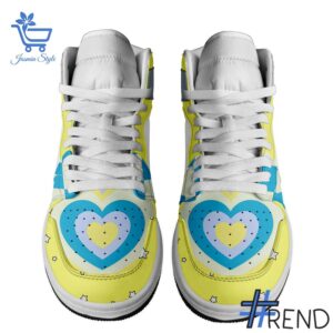 Sleek 3 The Powerpuff Girls Bubbles Air Jordan 1 that complements both casual and streetwear styles.