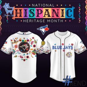 The latest design trend captured perfectly in 1 Toronto Blue Jays Celebrate Hispanic Heritage Month Jersey.
