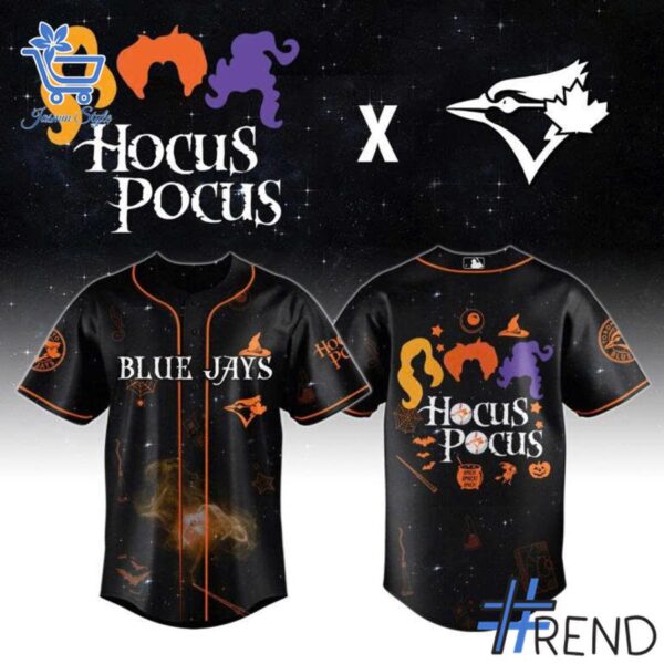The latest design trend captured perfectly in 1 Toronto Blue Jays Hocus Pocus Baseball Jersey.
