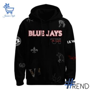 Premium quality and sleek design of Toronto Blue Jays Lil Wayne Tha Carter VI North America Hoodie.