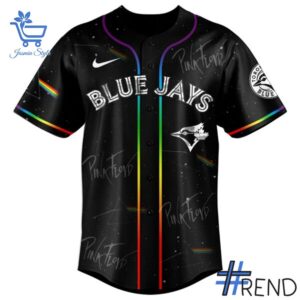 The latest design trend captured perfectly in 2 Toronto Blue Jays Pink Floyd 2025 Baseball Jersey.