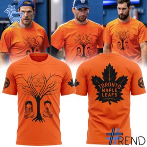 Sleek 1 Toronto Maple Leafs Every Child Matters 2025 T shirt that complements both casual and streetwear styles.