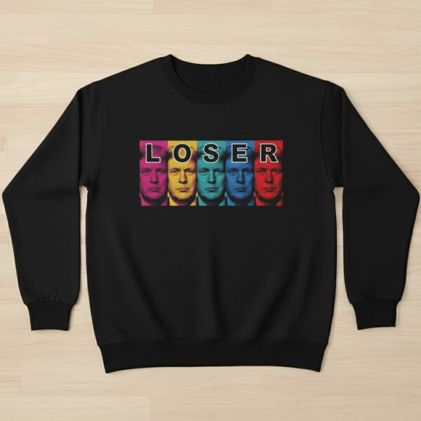 The latest design trend captured perfectly in Trump Loser T shirt.