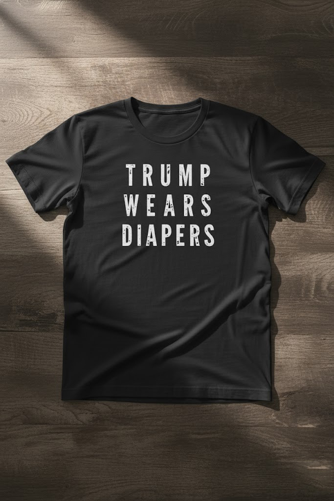 A timeless essential that elevates every outfit: Trump Wears Diapers Shirt.