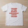 The latest design trend captured perfectly in Trump is the worst president since Trump Shirt.