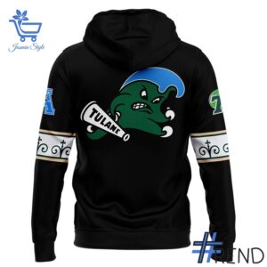 Sleek 3 Tulane Green Wave Football City Edition Hoodie with bold design accents and flawless fit.