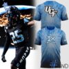 A timeless essential that elevates every outfit: 1 UCF Knights football 2025 Space Uniform Shirt.