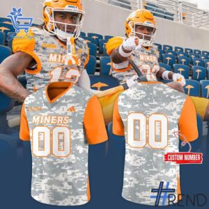 Premium quality and sleek design of UTEP Football Heroes Tribute Football Jersey.