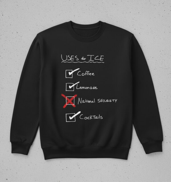 Express your true style with Uses For Ice Shirt.