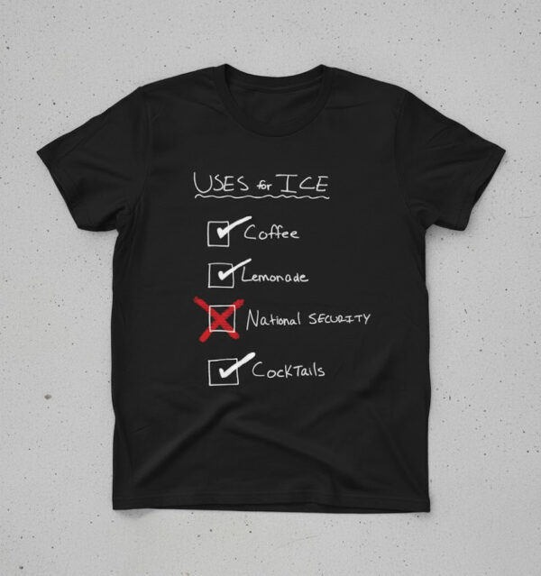 Express your true style with Uses For Ice Shirt.