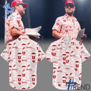 Premium quality and sleek design of Utah Utes NCAA Hawaiian Shirt.