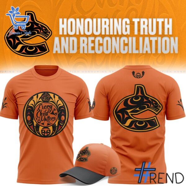 Premium quality and sleek design of Vancouver Canucks Truth And Reconciliation Day Shirt.