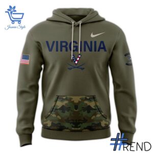 High-quality 2 Virginia Cavaliers 2025 Military Appreciation Hoodie that brings your outfit to life.