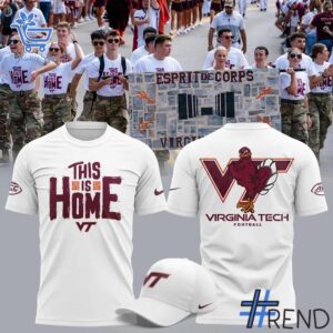 The latest design trend captured perfectly in 1 Virginia Tech Football This is Home Salute to Service Shirt.