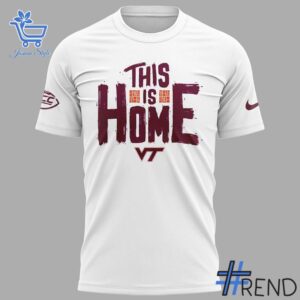 The latest design trend captured perfectly in 2 Virginia Tech Football This is Home Salute to Service Shirt.