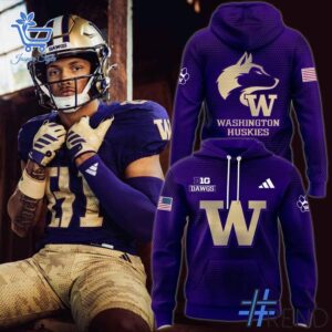 High-quality 1 Washington Football 2025 Salute to Service game Hoodie that brings your outfit to life.