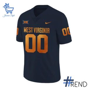 The latest design trend captured perfectly in 2 West Virginia Mountaineers Football 1965 Throwback Custom Jersey.