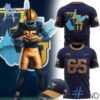 Premium quality and sleek design of West Virginia Throwback Shirt.