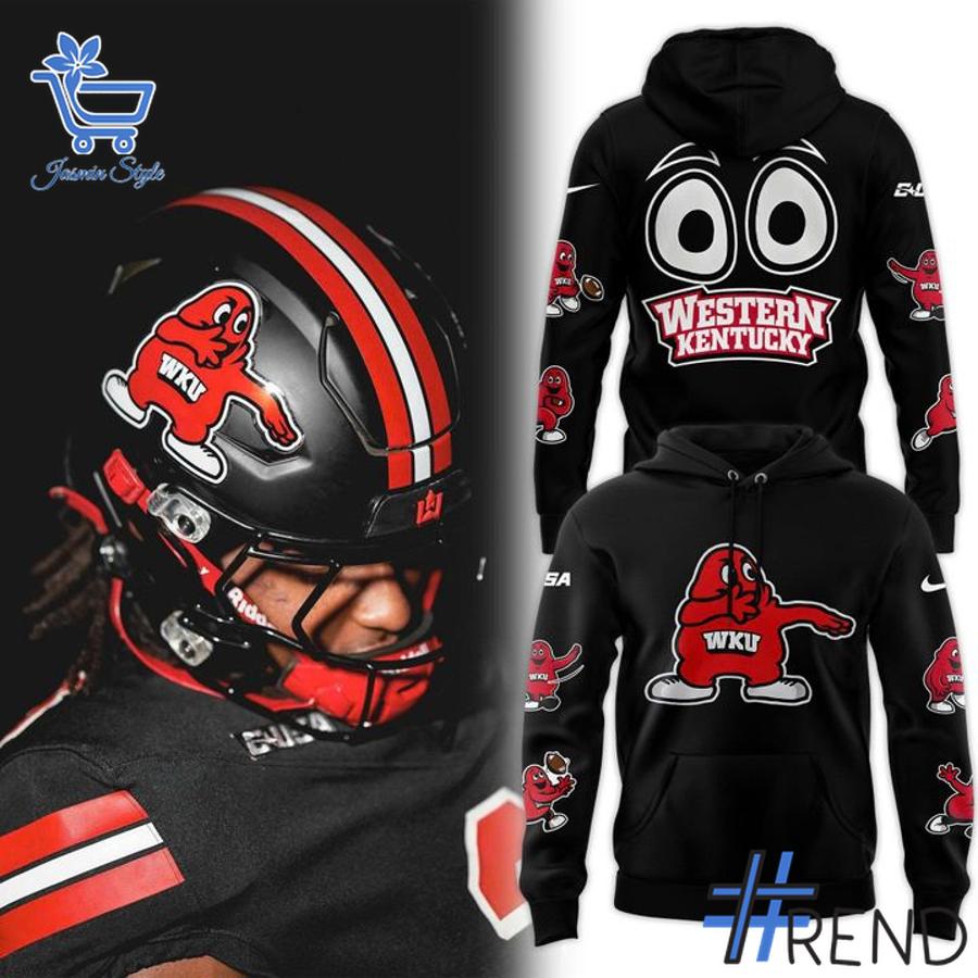Sleek 4 Western Kentucky WKU Football 2025 Big Red Zombieland Hoodie that complements both casual and streetwear styles.