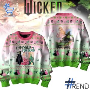 Wicked Change For Good Sweater brings a fresh edge to your everyday outfit.