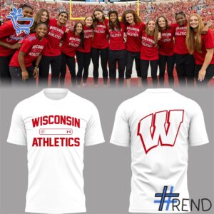 Premium quality and sleek design of Wisconsin Women's Basketball Shirt.