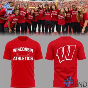 Premium quality and sleek design of Wisconsin Women's Basketball Shirt.